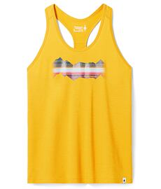 Tricou SMARTWOOL W MOUNTAIN HORIZON GRAPHIC TANK Lady