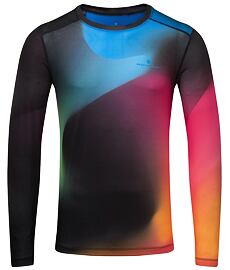 Tričko - dlhý rukáv RONHILL M TECH L/S VELOCITY T Man, chameleón