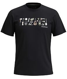 Koszulka SMARTWOOL GONE CAMPING GRAPHIC SS TEE SLIM FIT Uni