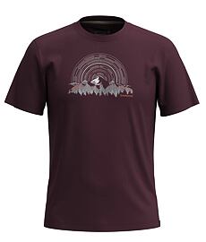 Tricou SMARTWOOL NEVER SUMMER MOUNTAIN GRAPHIC SS TEE SF Uni