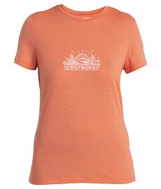 Koszulka ICEBREAKER W MERINO 150 TECH LITE III SS TEE GROWN Lady