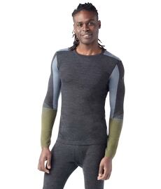 Tričko SMARTWOOL M INTRAKNIT THERMAL MRN BL CLRBLCK CREW Man