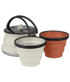 Set vase TO SUMMIT X-SET 11 3PC (X-POT KETTLE,2 X-MUG)