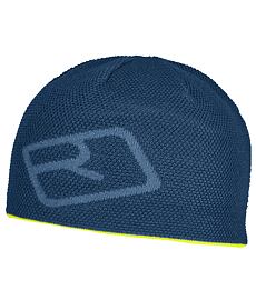 Čepice ORTOVOX MERINO LOGO KNIT BEANIE Uni