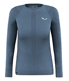 Triko SALEWA ZEBRU MED WARM AMR W L/S TEE Lady