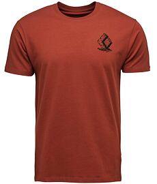 Triko BLACK DIAMOND M BOULDER SS TEE Man