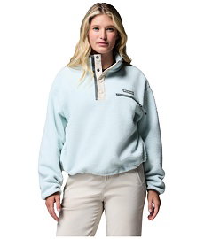 Dámská mikina COLUMBIA HELVETIA II CROPPED HALF SNAP FLEECE