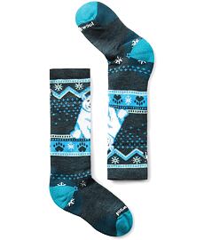 Ponožky SMARTWOOL K WINTERSPORT FC POLAR BR PTRN OTC Kids