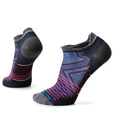 Ponožky SMARTWOOL RUN ZERO CUSHION LOW ANKLE PATTERN Uni