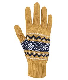 Rękawiczki KAMA DZIANINOWE MERINO GLOVES R113 Uni, żółte