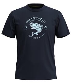 Koszulka SMARTWOOL TROUT FISHING GRAPHIC SS TEE SLIM FIT Uni