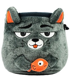 Magnéziás zsák Y&Y VERTICAL CHALK BAG - GREY CAT