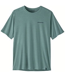 Pánské tričko PATAGONIA M CAP COOL DAILY SHIRT-BOARDSHORT LOGO