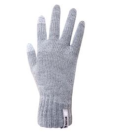 Rękawiczki KAMA DZIANINOWE MERINO GLOVES R301 Uni, szare