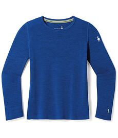 Lenjerie de corp SMARTWOOL K CLASSIC THERMAL MERINO BL CREW B Kids, , blueberr