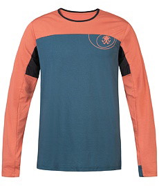 Pánske tričko s dlhým rukávom RAFIKI PITONE, Stargazer/brandy