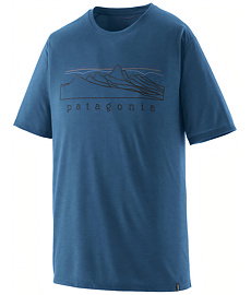 Pánské tričko PATAGONIA M CAP COOL TRAIL SHIRT-STRATAPEAKS