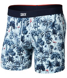 Boxerky SAXX VIBE XTRA SOFT COMFORT BOXER BRIEF FLY