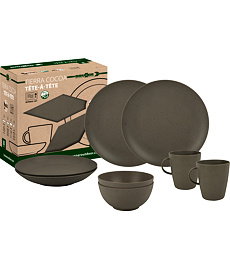 Sada nádobí BRUNNER SET TETE-A-TETE PLA TIERRA 8 PCS Uni