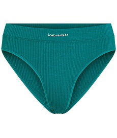 Dámské kalhotky ICEBREAKER W MER RIB LOTUS HIPSTER, tidal teal