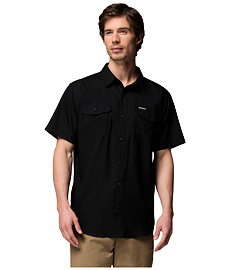 Pánská turistická košile COLUMBIA UTILIZER II SOLID SHORT SLEEVE SHIRT