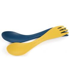 Tacâmuri LIGHT MY FIRE SPORK LITTLE BIO 2-PACK MUSTYYELLOW/HAZY