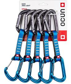 Zestaw ekspresów OCÚN SET HAWK QD COMBI PA 10CM 5-PACK NIEBIESKI