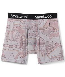 Bielizna SMARTWOOL M MERINO PRINT BOXER BRIEF BOXED Man