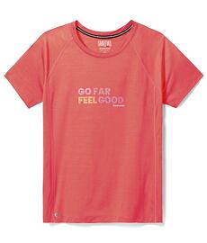 Tričko SMARTWOOL W ACTIVE UL GO FAR FEEL GOOD GR SS TEE Lady