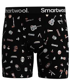 Boxerky SMARTWOOL M MERINO PRINT BOXER BRIEF BOXED Man