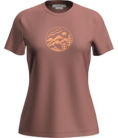 Tricou ICEBREAKER W MER 150 TECH LITE III SS TEE CAMP CIRC Lady