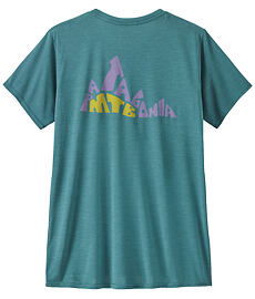 Koszulka PATAGONIA W CAP COOL DAILY GRAPHIC SHIRT-LANDS Lady