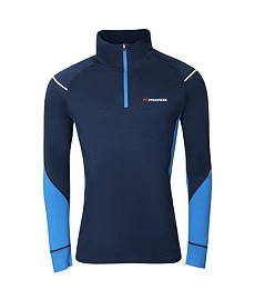 Pánský funkční Merino rolák krátký zip Progress MW NRZ 170