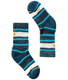 Ponožky SMARTWOOL K HIKE LIGHT CUSHION STRIPED CREW SO Uni