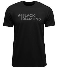 Pánské triko krátký rukáv BLACK DIAMOND M MINI STACKED SS TEE Man