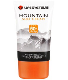 Krém LIFESYSTEMS MOUNTAIN SPF50+ SUN CREAM 100 ML