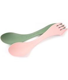 Příbor LIGHT MY FIRE SPORK ORIGINAL BIO 2-PACK SANDYGREEN/DUS