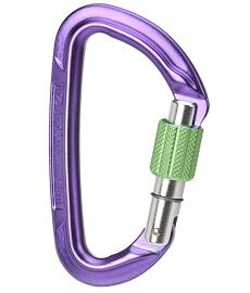 Karabína WILD COUNTRY SESSION SCREW PURPLE/GREEN