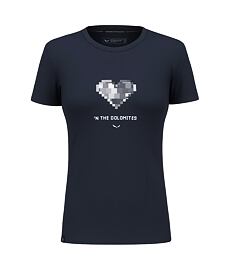 Koszulka SALEWA PURE HEART DRY W T-SHIRT Lady