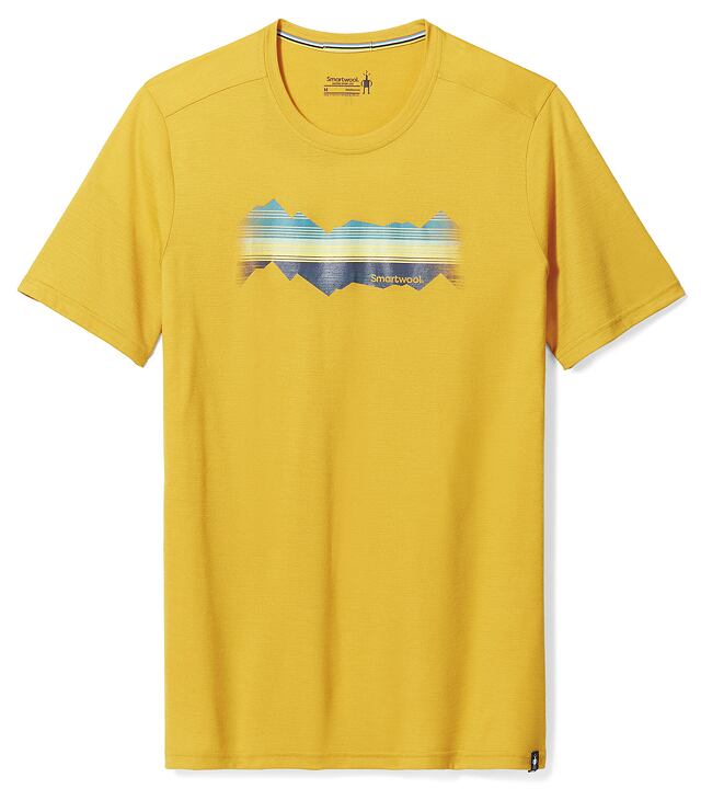 Tricou SMARTWOOL MOUNTAIN HORIZON GRAPHIC SS TEE SLIM FIT Uni