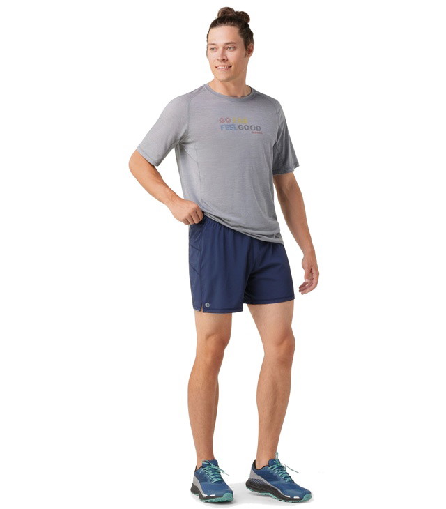 Kratke hlače SMARTWOOL M ACTIVE LINED 5 KRATKI Muški