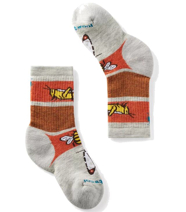 Ponožky SMARTWOOL K HIKE FC GARDEN BUGS PATTERN CREW Kids