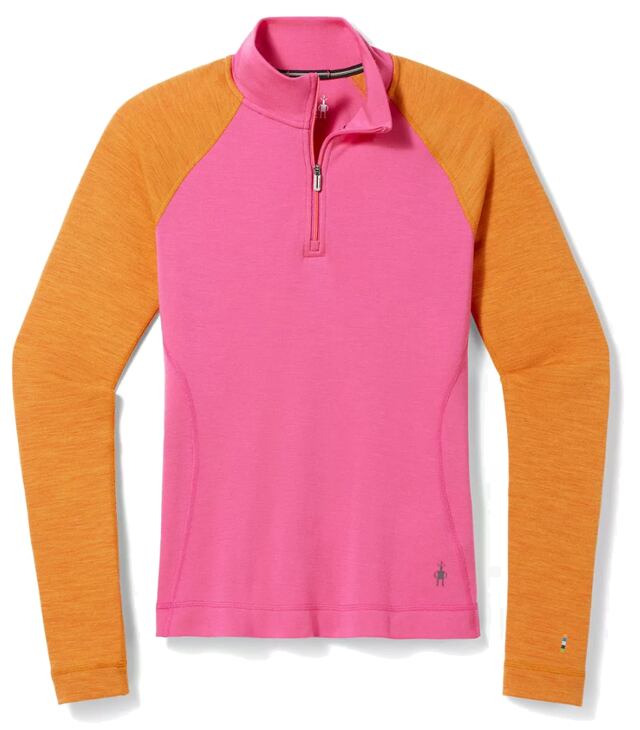 Spodní prádlo SMARTWOOL W CLASSIC THERMAL MERINO BL 1/4 ZIP B Lady