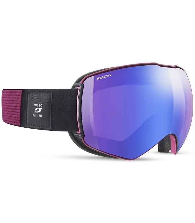 Ochelari de coborâre JULBO LIGHTYEAR RA 1-3 HC Uni, black/purple (flash blue)