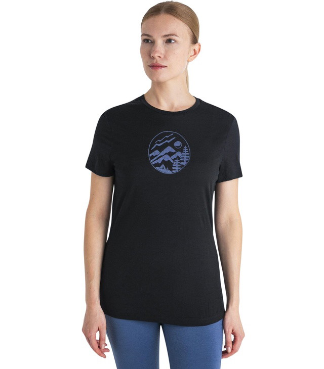Tricou ICEBREAKER W MERINO 150 TECH LITE III SS TEE CIRCLE Lady