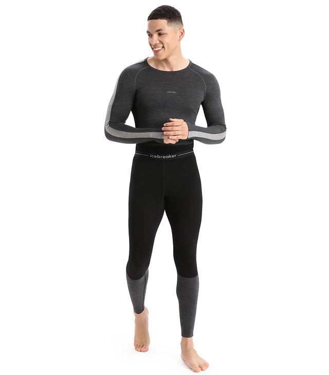 ICEBREAKER M ZONEKNIT 200 LEGGINGS elasztikus nadrág férfiaknak