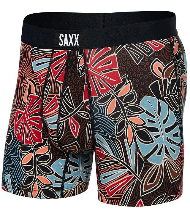 Boxerky SAXX VIBE SUPER SOFT BB Man, púšť palms-red multi