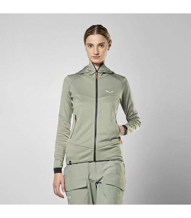 Sweatshirt SALEWA SELLA CREVASSE HD JACKET W Lady