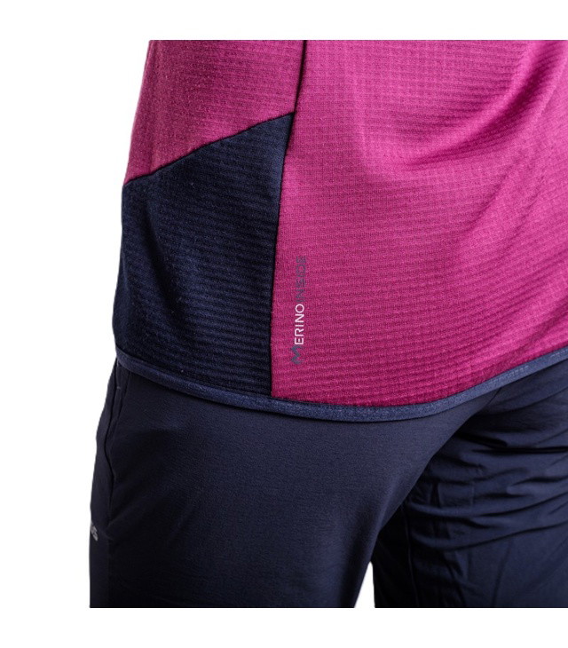 Dámská hybridní mikina s Merinem Progress TARJA JKT