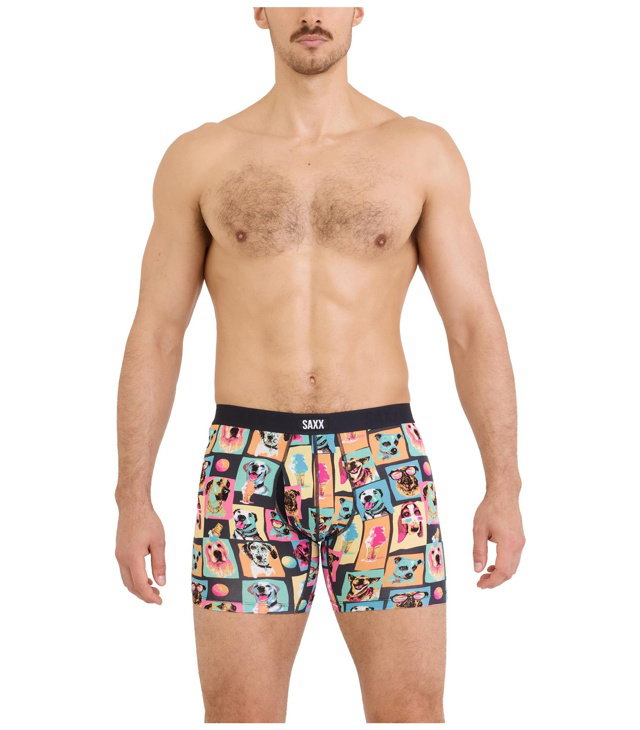 Boxerky SAXX VIBE XTRA SOFT COMFORT BOXER BRIEF FLY